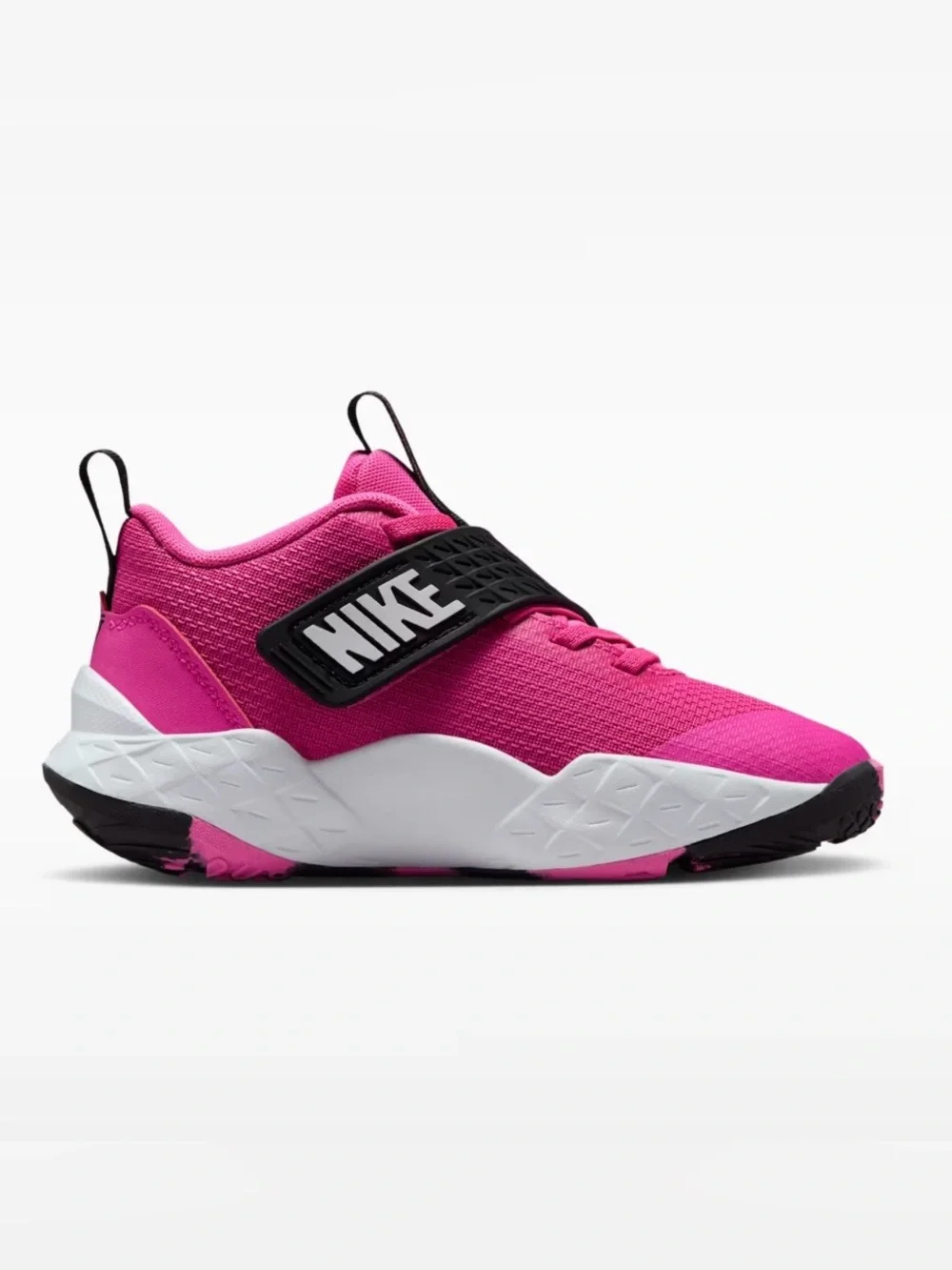 Nike Team Hustle D12 Sneakers Big Kids Size 7Y/ Fits Size 8.5 Women NEW